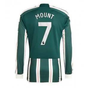 Manchester United Mason Mount #7 Replika Udebanetrøje 2023-24 Langærmet